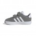 ADIDAS VL COURT ID9159 ΠΑΙΔΙΚΟ SNEAKERS ΠΑΠΟΥΤΣΙ UNISEX  ΓΚΡΙ
